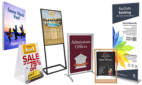 custom sign displays