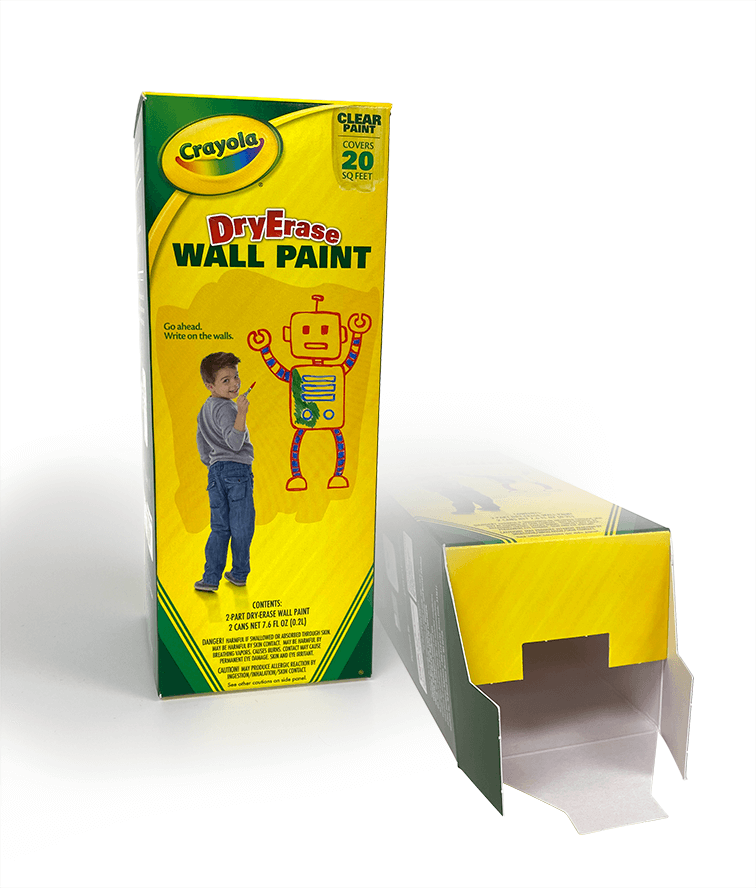 123-bottom-box A 1-2-3 bottom folding carton for Crayola.